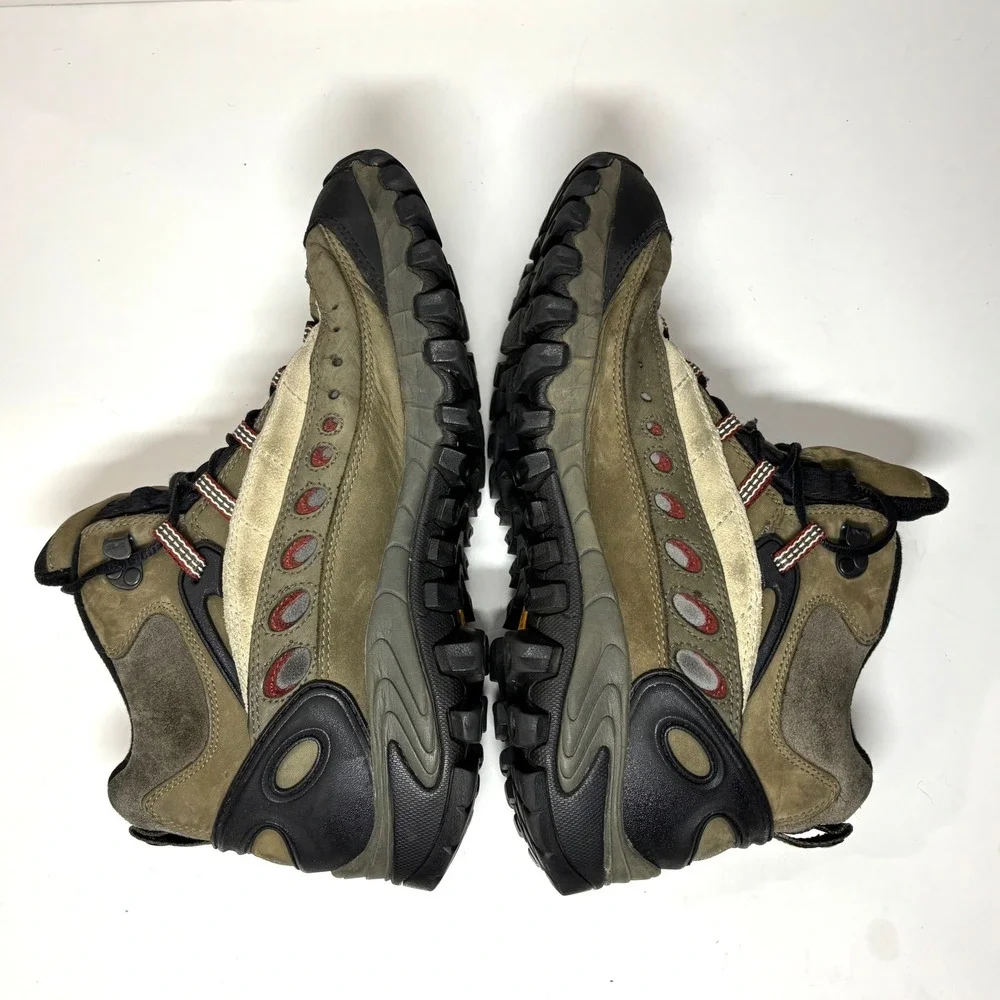 Merrell Thermo Pathfinder Waterproof Mens 10.5 Taupe‎ Vibram Polartec Boots